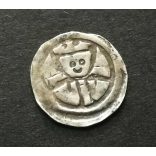 Hungary Andrew II. 1205-1235 Obulus EH163 H-270 silver 0.269 g