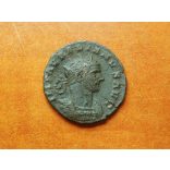 Roman Empire Aurelian 270-275 Antoninianus, billon, RIC V. 225 Pannonia Siszek, crack 2.98 g