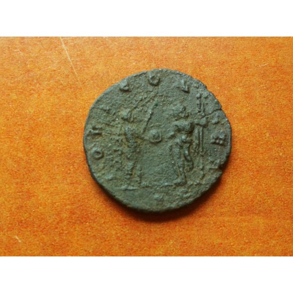 Roman Empire Aurelian 270-275 Antoninianus, billon, RIC V. 225 Pannonia Siszek, crack 2.98 g