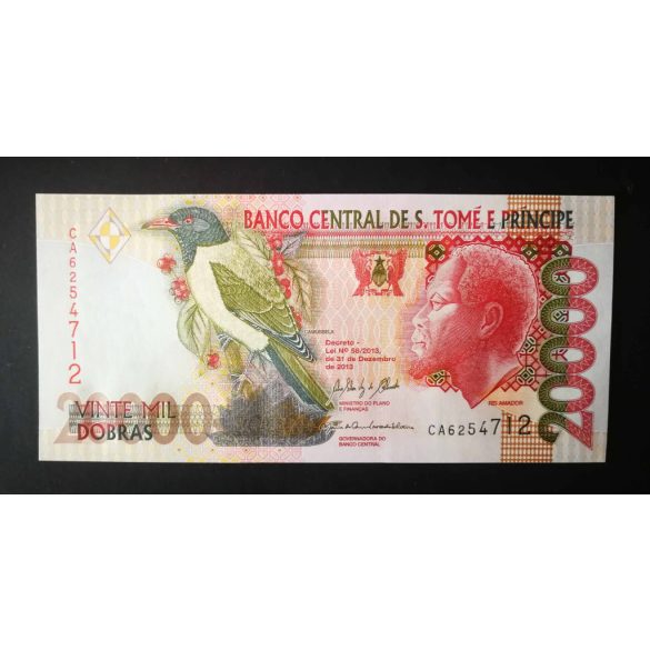 Sao Tome and Principe 20000 Dobras 2013 UNC 