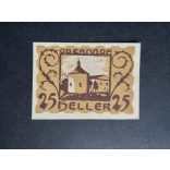 Austria 25 Heller 1920 Unc Ulrichsberg