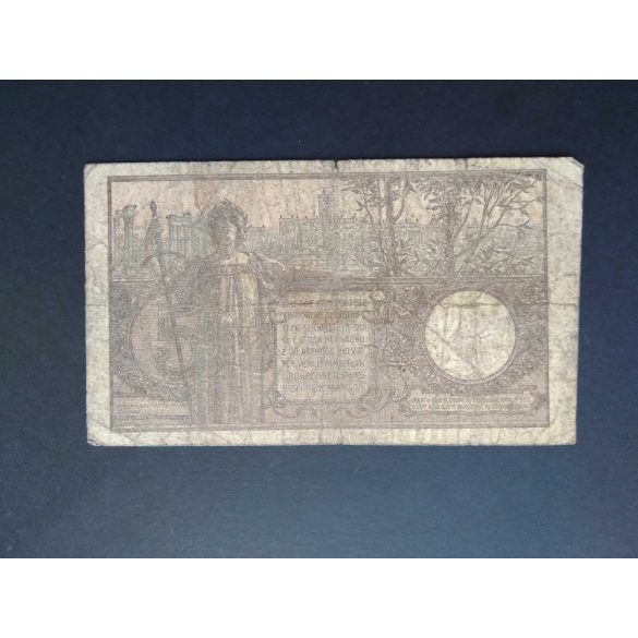 Italy 5 Lire 1904 VG+