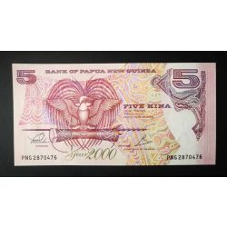 Papua New-Guinea 5 kina UNC 2000