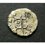 Magyarország Luxemburi Zsigmond (1387-1437) Dénár EH 449 n és ív ezüst