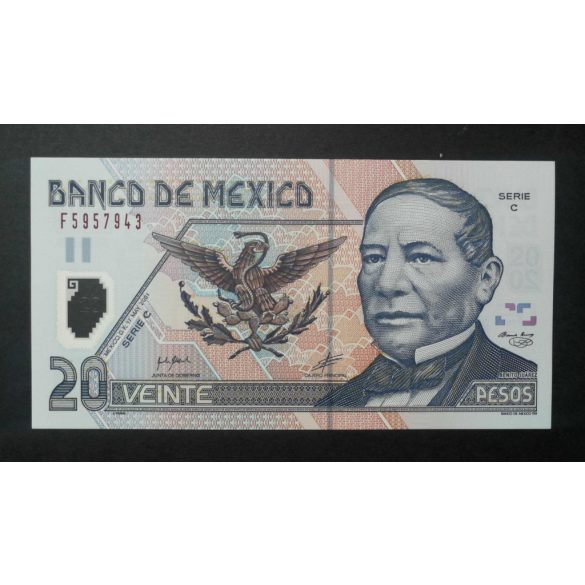 Mexikó 20 Pesos 2001 UNC
