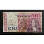 Ireland 10 Pounds 1989 VG+