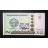 Üzbegisztán 5000 Som 2013 UNC 