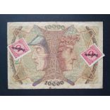 Germany 10000 Mark Mannheim 1923 F- 