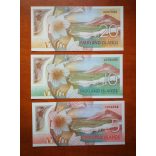 Falkland Islands 20, 10 , 5 Pounds 2025 Unc