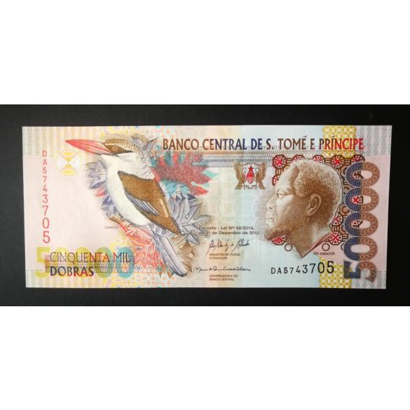 Sao Tome and Principe 50000 Dobras 2013 UNC 