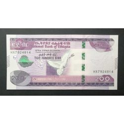 Etiópia 200 Birr 2020 Unc-