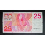 Netherlands 25 Gulden 1971 VF+