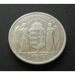 Hungary Miklós Horthy 5 Pengő 1930 silver
