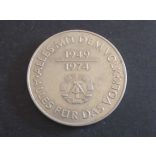 Németország 10 Mark 1974 25 éves az NDK aUNC