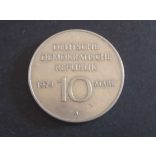 Németország 10 Mark 1974 25 éves az NDK aUNC