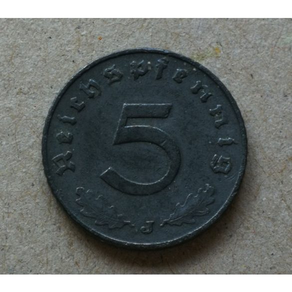 Németország 5 Pfennig 1940 J