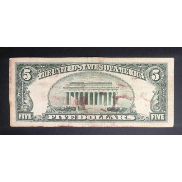 USA 5 Dollars 1953 F-