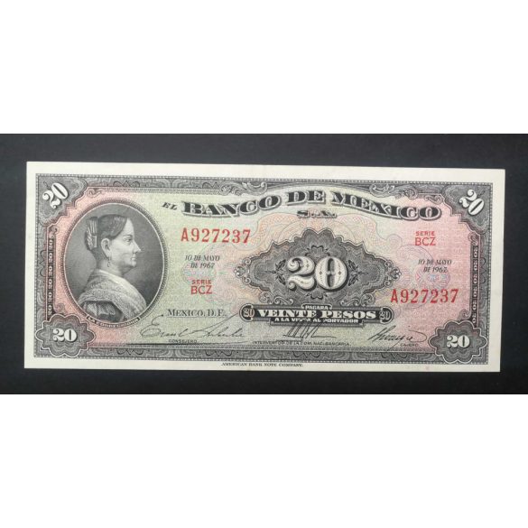 Mexiko 20 Pesos 1967 VF+