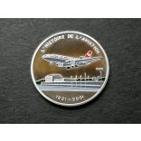 Chad 1000 Francs 2002 Silver + multicolor PP, Commemorative coin