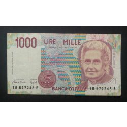 Italy 1000 Lire 1990 F