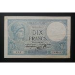 France 10 Francs 1941 VF-