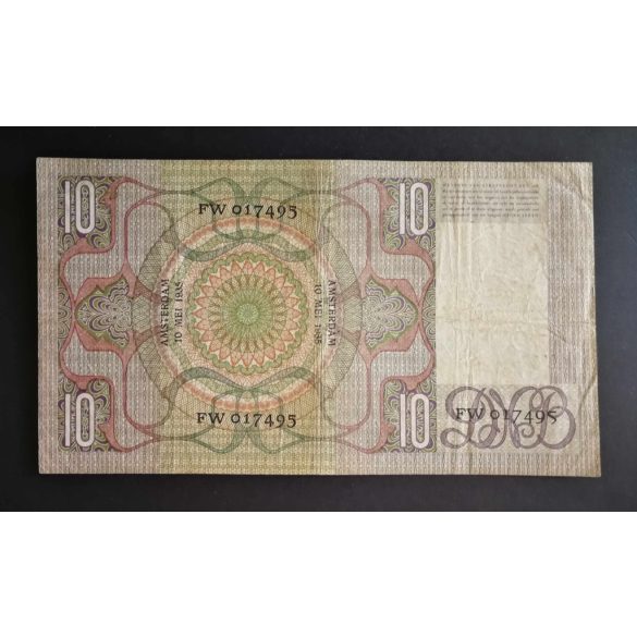 Hollandia 10 Gulden 1935 F 