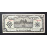 Mexikó 5 Pesos 1914 EJERCITO CONSTITUCIONALISTA DE MEXICO VF