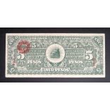Mexikó 5 Pesos 1914 EJERCITO CONSTITUCIONALISTA DE MEXICO VF
