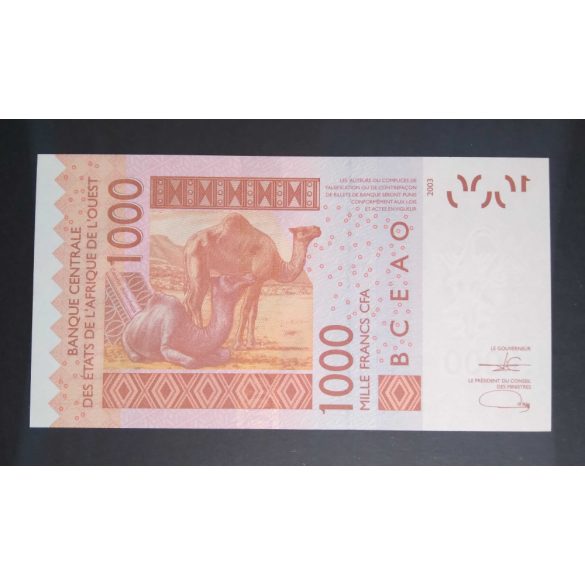 West African States Senegal 1000 Francs 2021 UNC