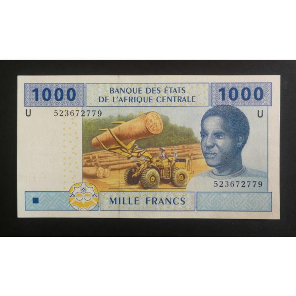 Közép-Afrikai Államok Kamerun 1000 Francs 2010-2016 UNC 