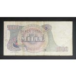 Italy 1000 Lire 1962 F
