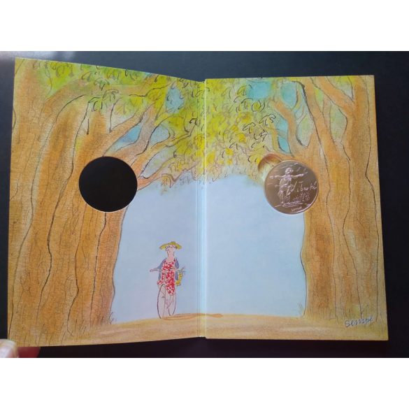 France 10 Euro 2014 Liberty commemorative coin in decorative packaging