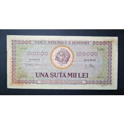 Romania 100000 Lei 1947 F+