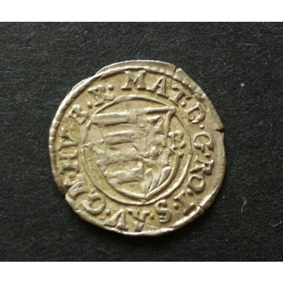 Hungary Mathias II. (1608-19) 1615 Denar silver