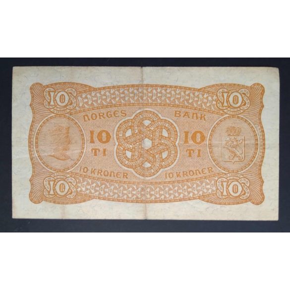 Norway 10 Kroner 1942 VF