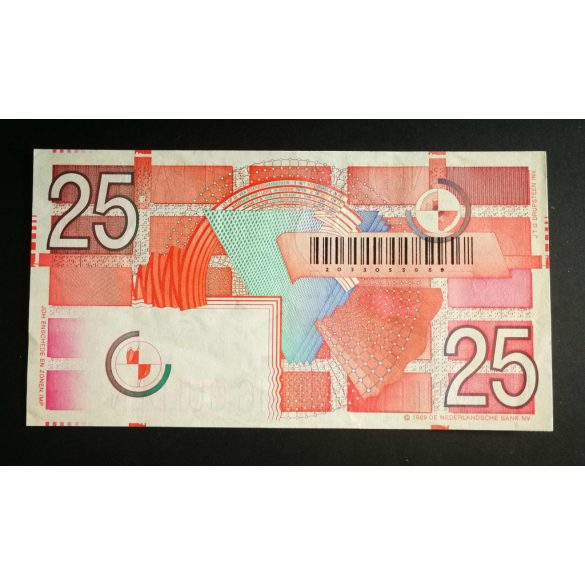 Hollandia 25 Gulden 1989 VF+