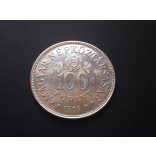 Hungary 100 Forints 1969 silver