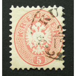 Magyarország 1863/64 Könyvnyomat 5 Kr. KU(LA) H