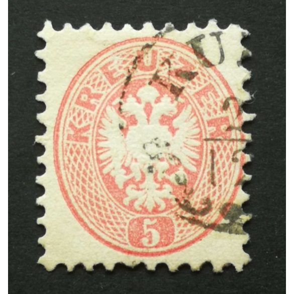 Magyarország 1863/64 Könyvnyomat 5 Kr. KU(LA) H
