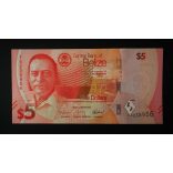 Belize 5 Dollars 2025 UNC 