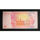 Belize 5 Dollars 2025 UNC 