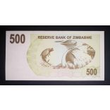 Zimbabwe 500 Dollár 2006 Unc