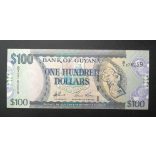 Guyana 100 Dollars 2006 UNC