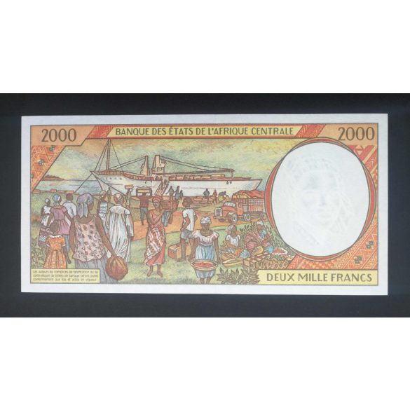 Közép-Afrikai Államok Közép-Afrikai Köztársaság 2000 Francs 1999 UNC