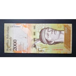 Venezuela 2000 Bolivares 2016 Unc 