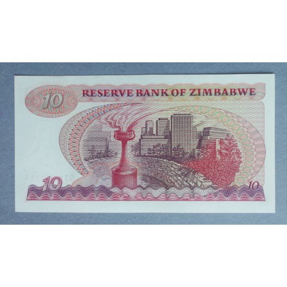 Zimbabwe 10 Dollars 1994 UNC