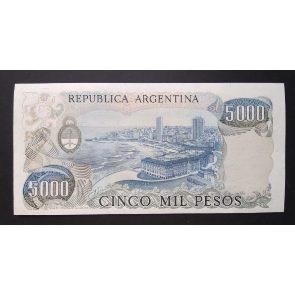 Argentina 5000 Pesos 1981 Unc