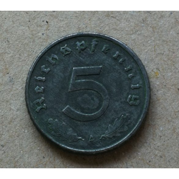 Németország 5 Pfennig 1943