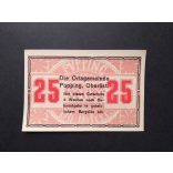 Austria 25 Heller 1920 Unc Pupping, Schaumburg 