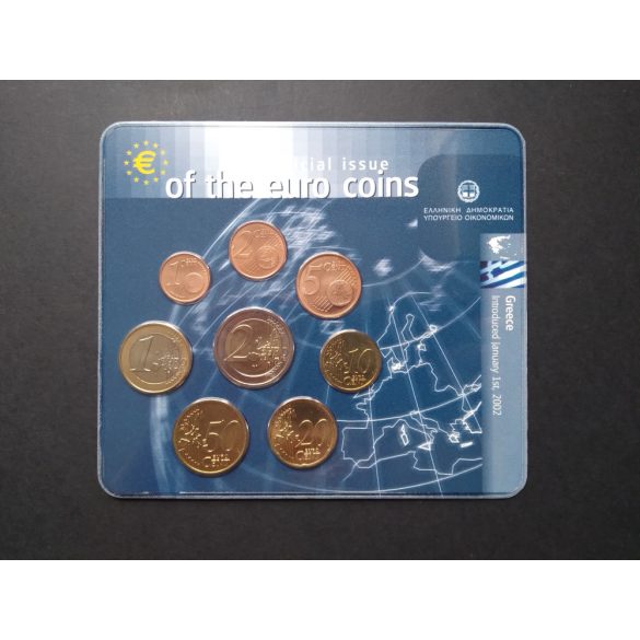 EU Euro set Unc Greece